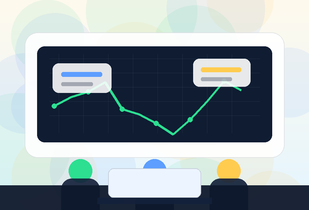 Imagen generada de una sesión de aprendizaje con gráficos de trading